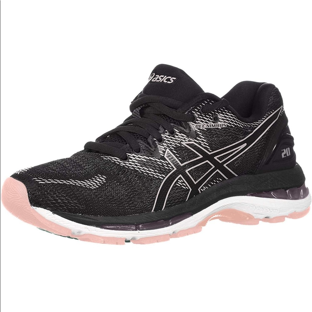 ASICS Gel-Nimbus 20 Black/Frosted Rose Women’s Running Shoes